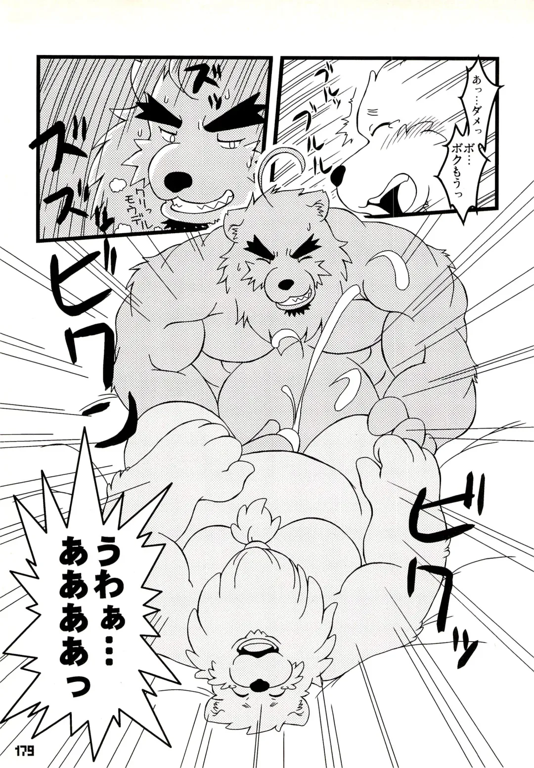Kuma Bon Ni -BURLY BEARS- Fhentai - Page 178