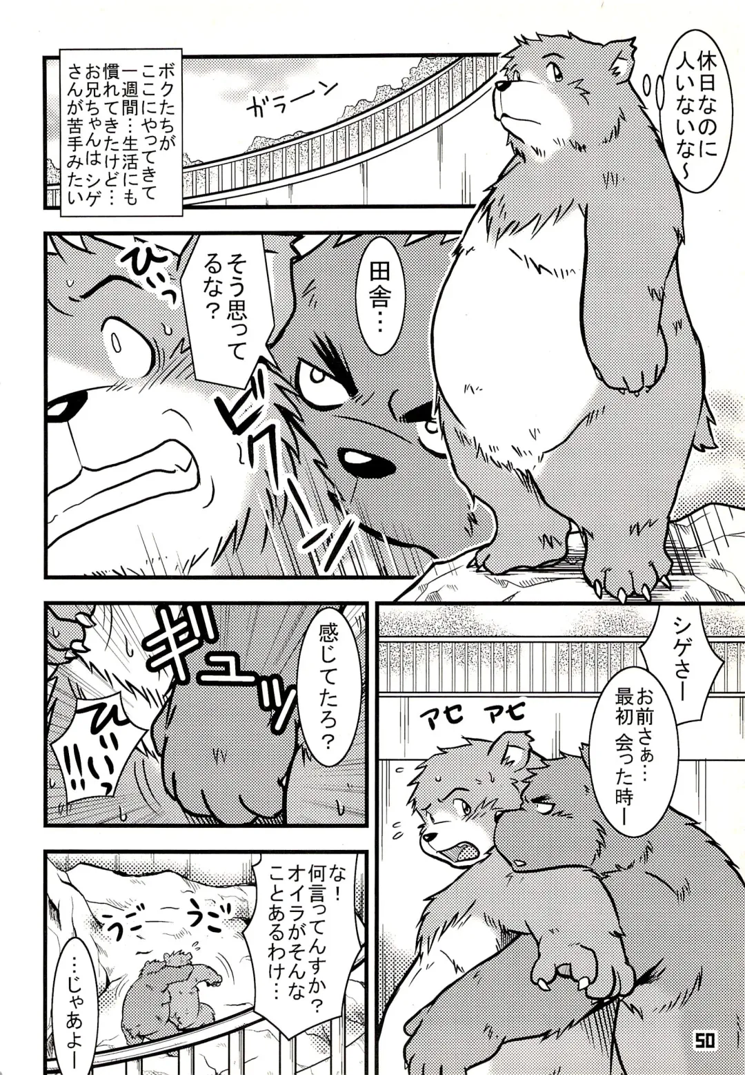 Kuma Bon Ni -BURLY BEARS- Fhentai - Page 49