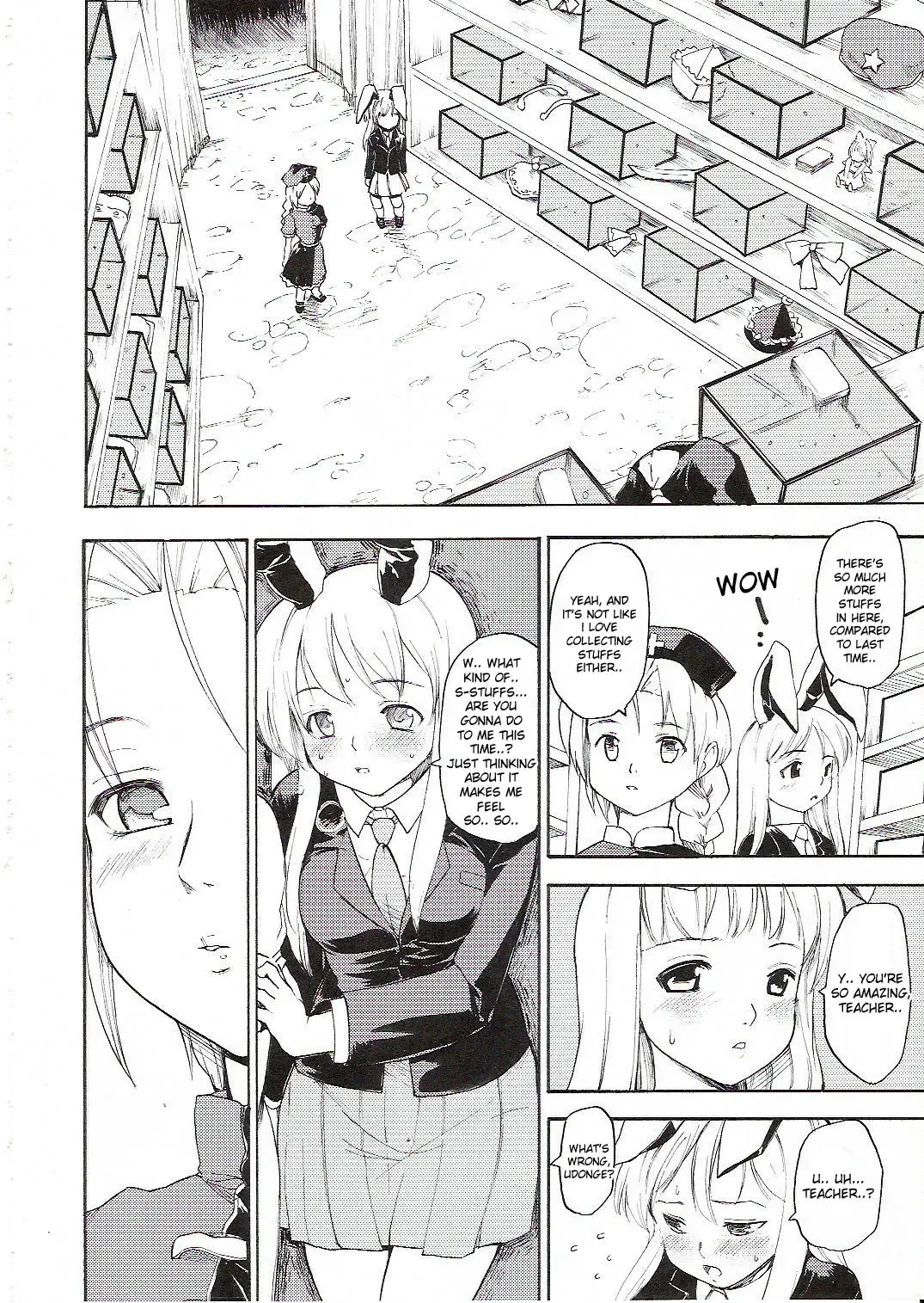 [Fujiwara Shunichi] Touhou Ukiyo Emaki - Yagokoro Eirin Fhentai - Page 21