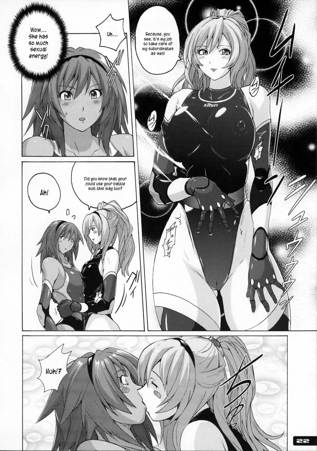 [Murasaki Nyaa] Pitapita Kyouei Mizugi Senshi Fhentai - Page 20