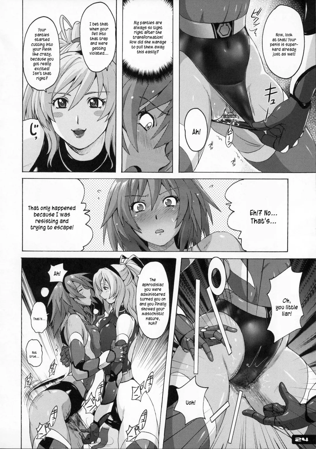 [Murasaki Nyaa] Pitapita Kyouei Mizugi Senshi Fhentai - Page 22