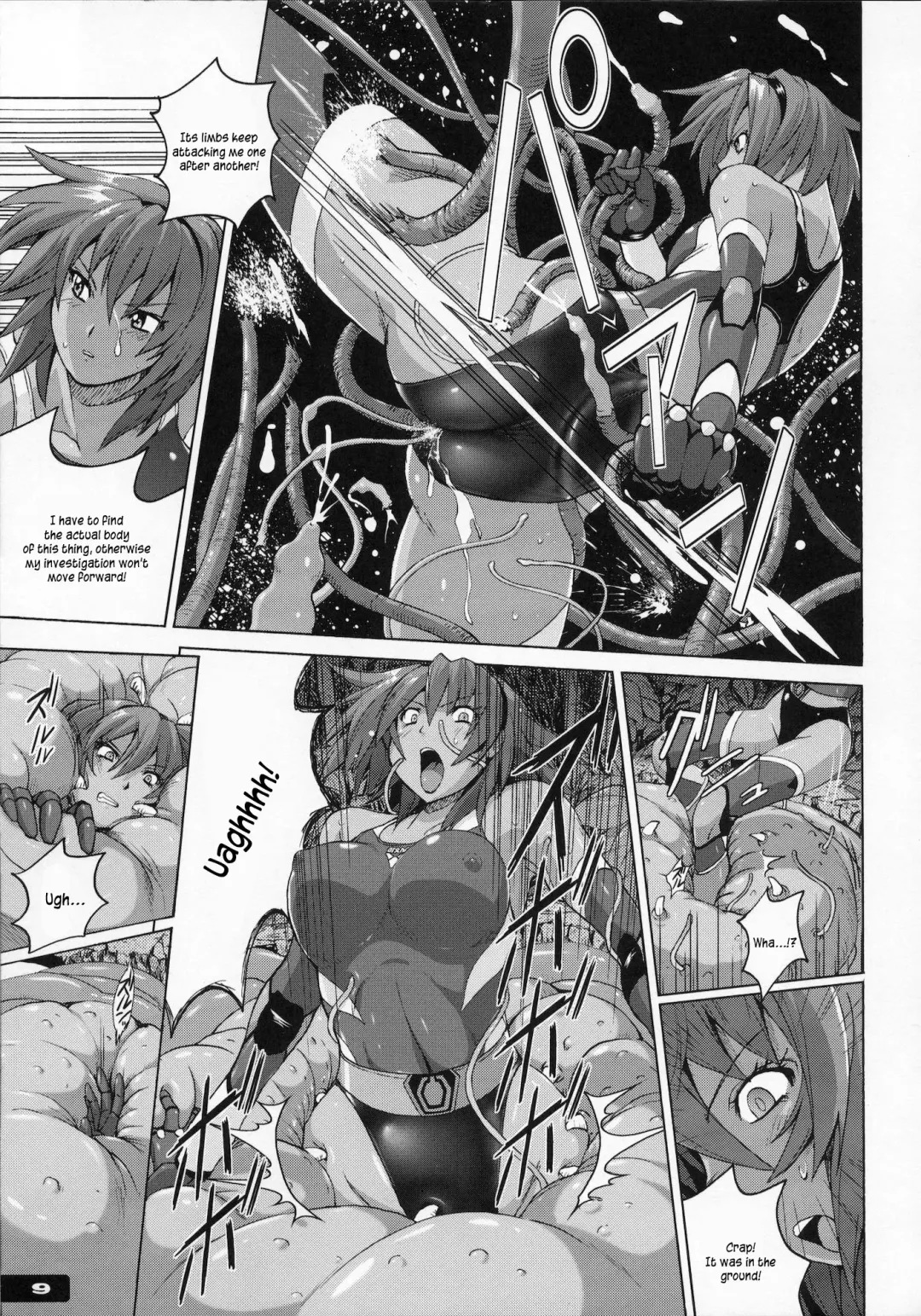 [Murasaki Nyaa] Pitapita Kyouei Mizugi Senshi Fhentai - Page 7