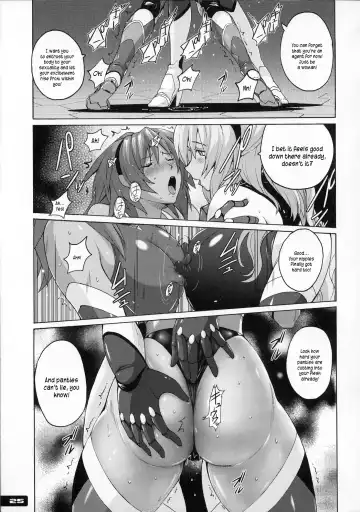 [Murasaki Nyaa] Pitapita Kyouei Mizugi Senshi Fhentai - Page 23