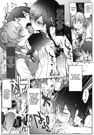 [Higata Akatsuki] Houshi-bu no Seiteki na Katsudou. | The Volunteer Service Club's Sexual Activites Fhentai.net - Page 6