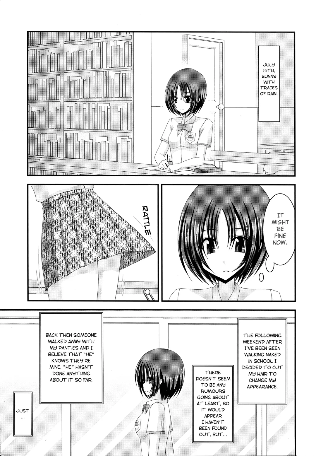 [Charu] Roshutsu Shoujo Nikki 5 Satsume | Exhibitionist Girl Diary Chapter 5 Fhentai - Page 5