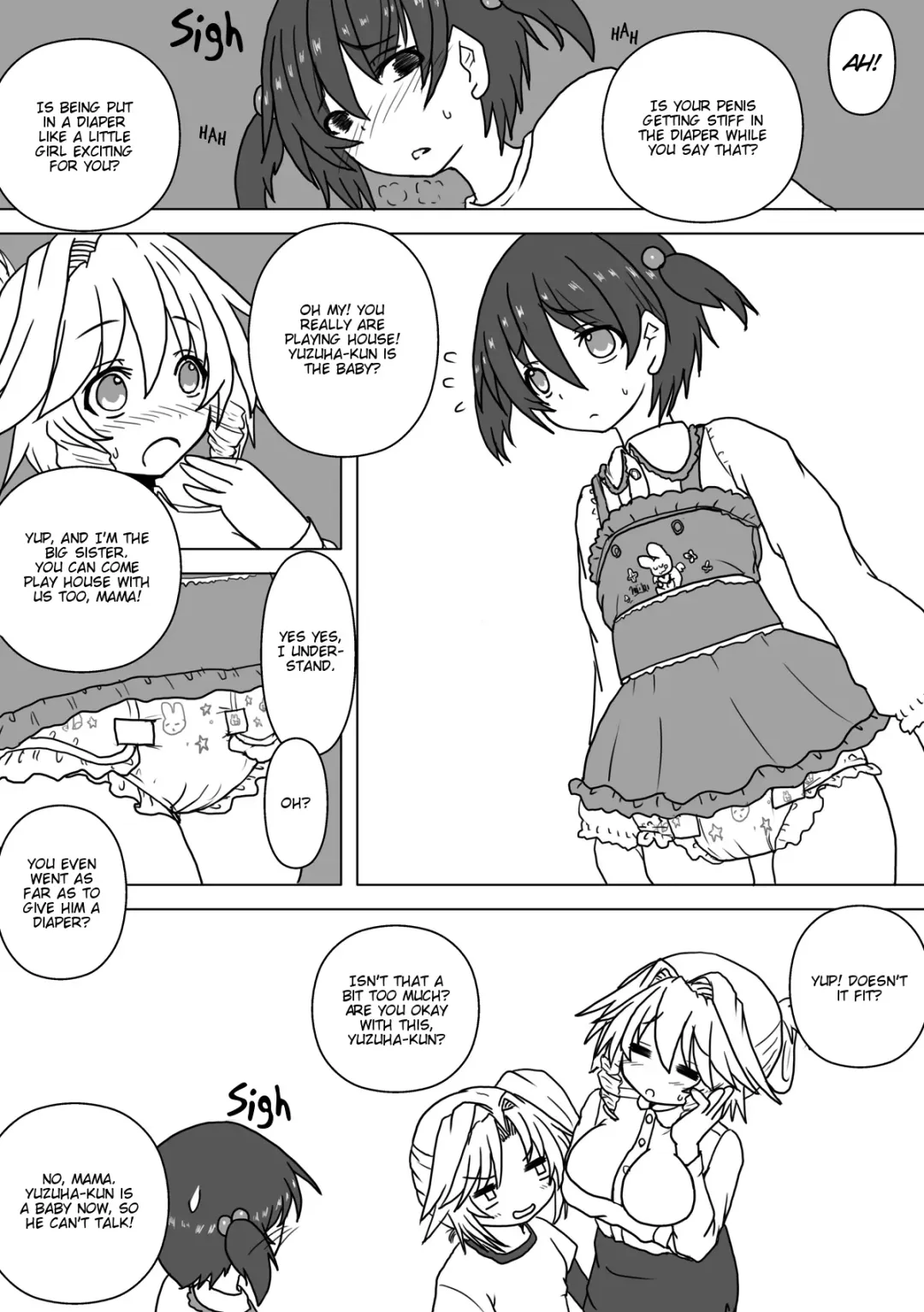 Mei to Omutsu to Imouto ni Sareta Boku | My Niece, Diaper, and I Became a Little Sister Fhentai.net - Page 15