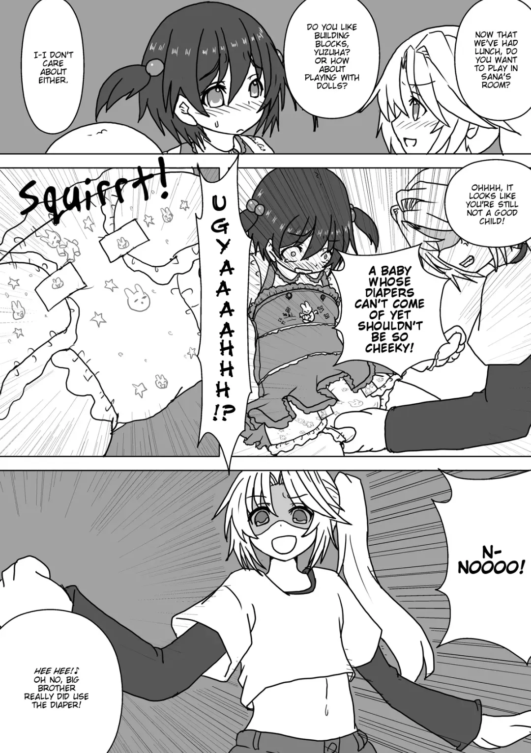 Mei to Omutsu to Imouto ni Sareta Boku | My Niece, Diaper, and I Became a Little Sister Fhentai.net - Page 17