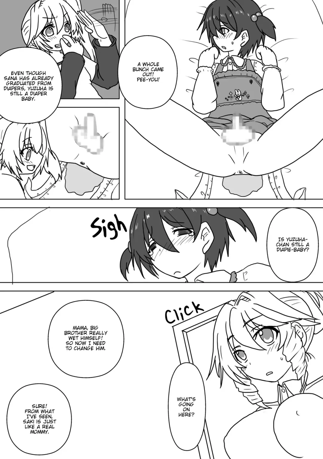 Mei to Omutsu to Imouto ni Sareta Boku | My Niece, Diaper, and I Became a Little Sister Fhentai.net - Page 18