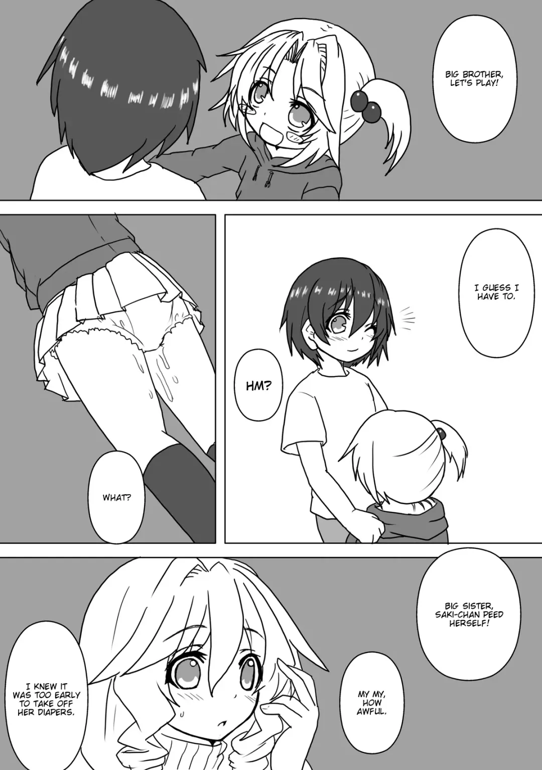 Mei to Omutsu to Imouto ni Sareta Boku | My Niece, Diaper, and I Became a Little Sister Fhentai.net - Page 2