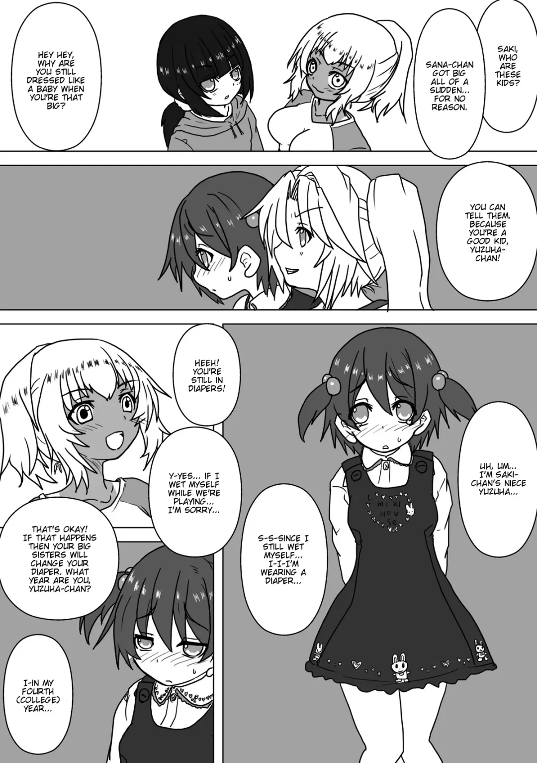 Mei to Omutsu to Imouto ni Sareta Boku | My Niece, Diaper, and I Became a Little Sister Fhentai.net - Page 22