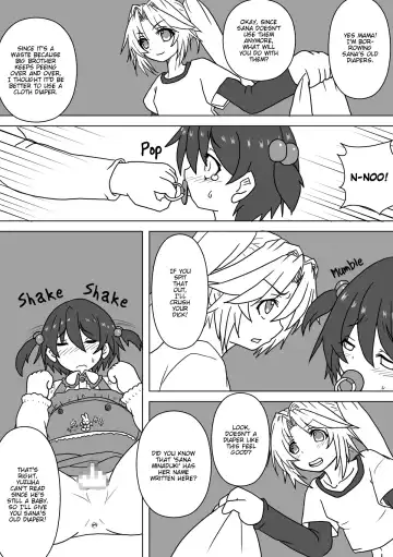 Mei to Omutsu to Imouto ni Sareta Boku | My Niece, Diaper, and I Became a Little Sister Fhentai.net - Page 19