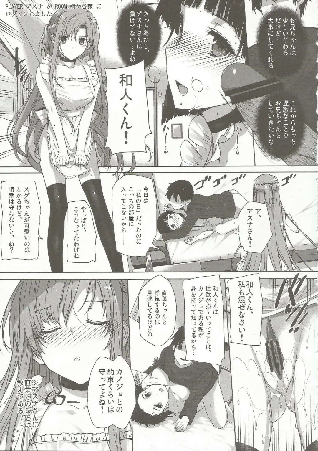 [Katsurai Yoshiaki] Inran SWORD ART SISTER x LOVER Fhentai.net - Page 8