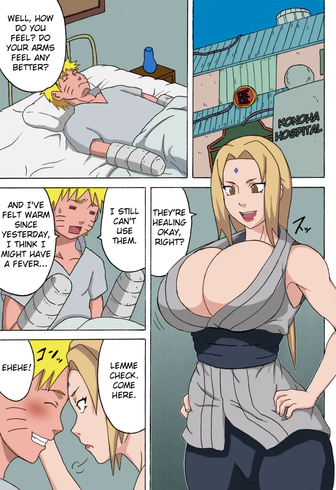 [Naruhodo] Konoha no Sei Shorigakari | Konoha's Sexual Healing Ward Fhentai.net - Page 2