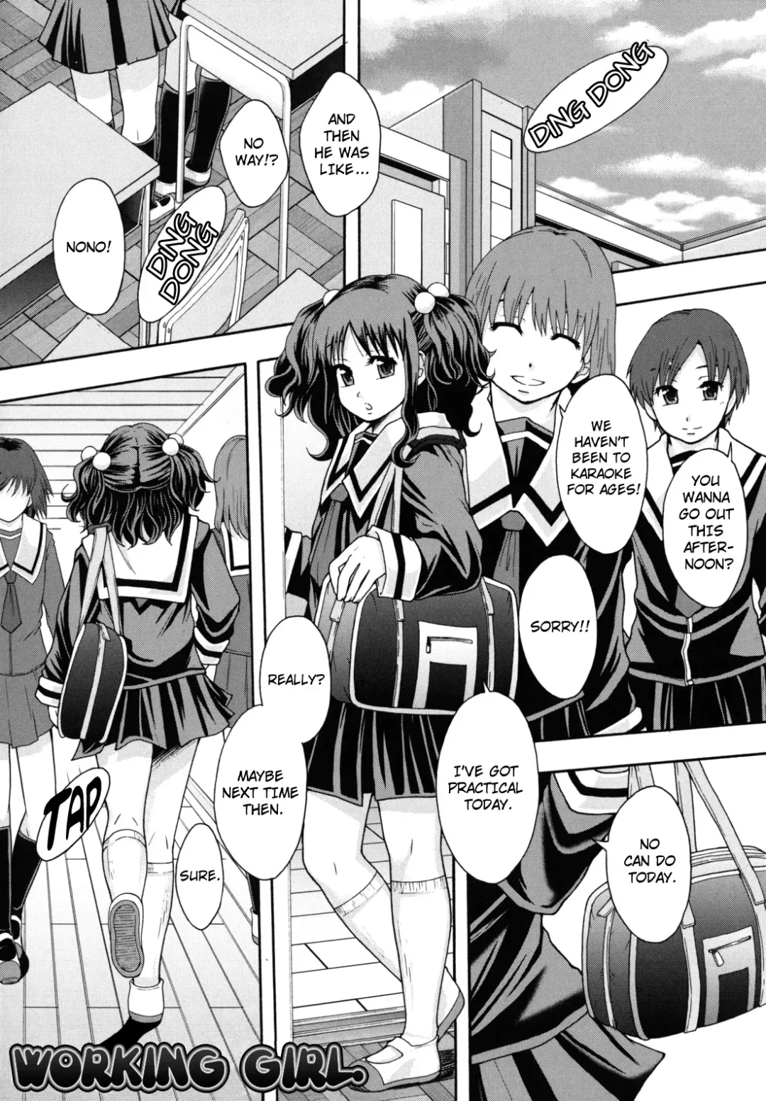 [Mayonnaise.] Benkigai Ch. 7 - Working Girl Fhentai.net - Page 1