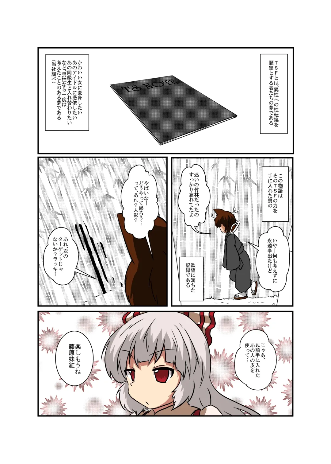 [Mikaduki Neko] Touhou TS monogatari  ~ mokou-hen ~ Fhentai - Page 4