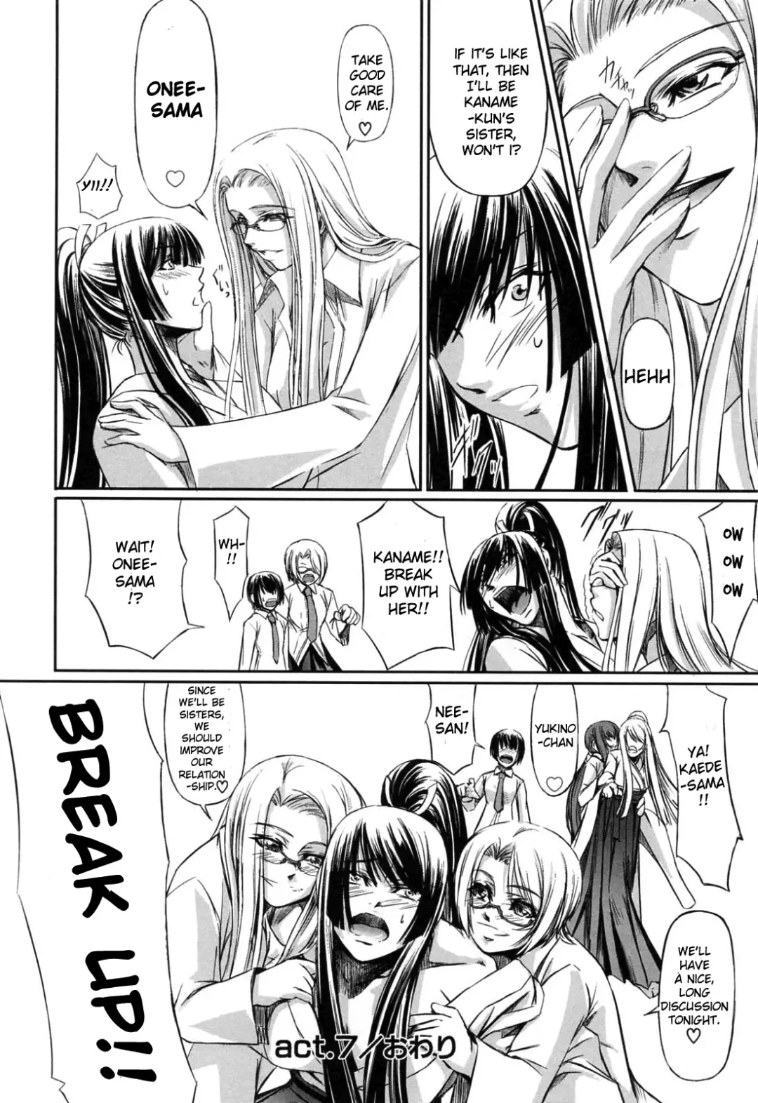 [Nakadera Akira] Double Helix of Her and the Older Sister (uncensored) Fhentai.net - Page 195