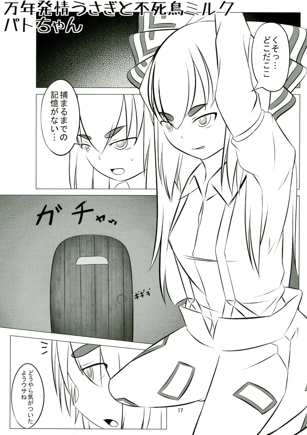 [Iyoda Mark - Magifuro Konnyaku - Pato-chan] Touhou Futanari Keihou Fhentai - Page 17