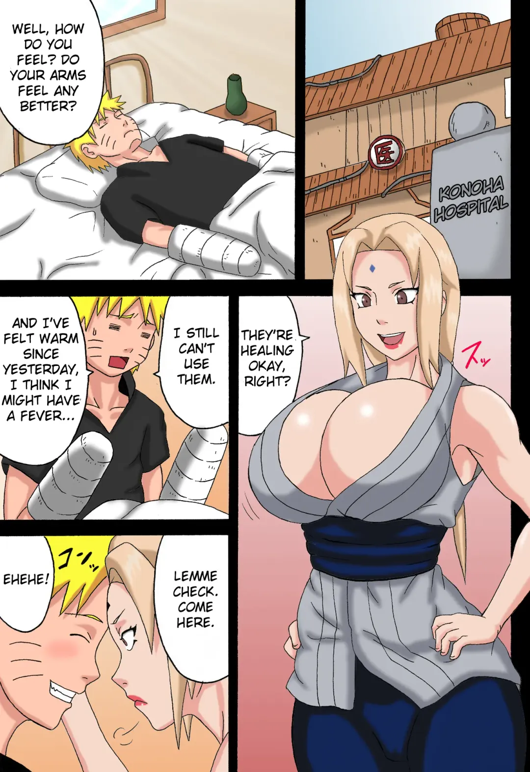 [Naruhodo] Konoha no Sei Shorigakari | Konoha's Sexual Healing Ward (decensored) Fhentai - Page 2
