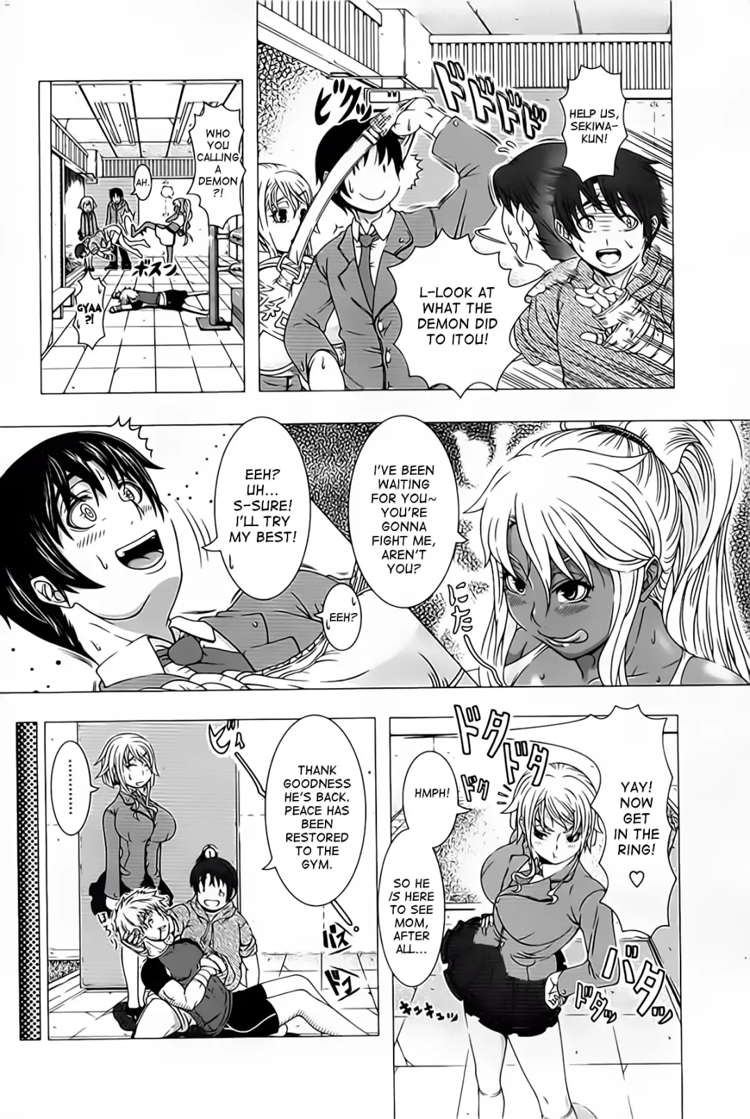 [Shinozuka Yuuji] Kick or Sex? Fhentai - Page 6