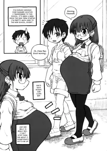 [Murasame Maru] Haradeka!! Ninpu Iinchou Junbigou | Big Belly!! Pregnant Class Rep *Preparation* Fhentai.net - Page 3