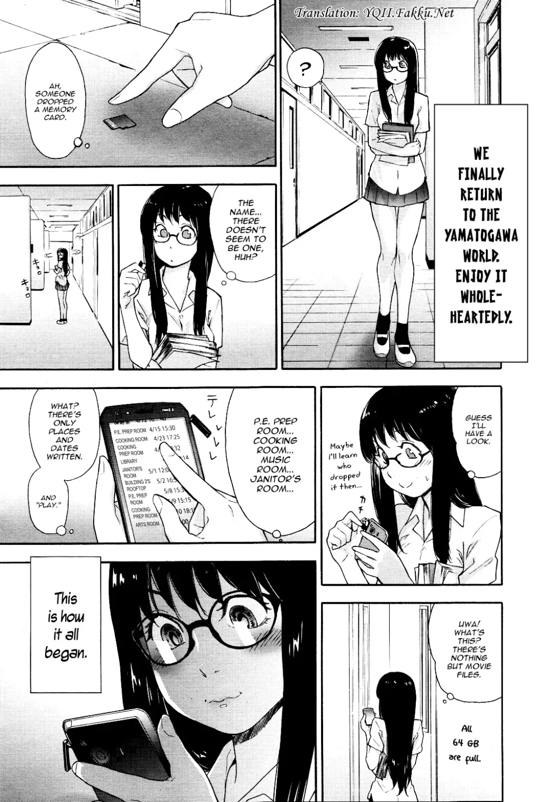 [Yamatogawa] Ikenai Asobi | Naughty Game Fhentai - Page 1