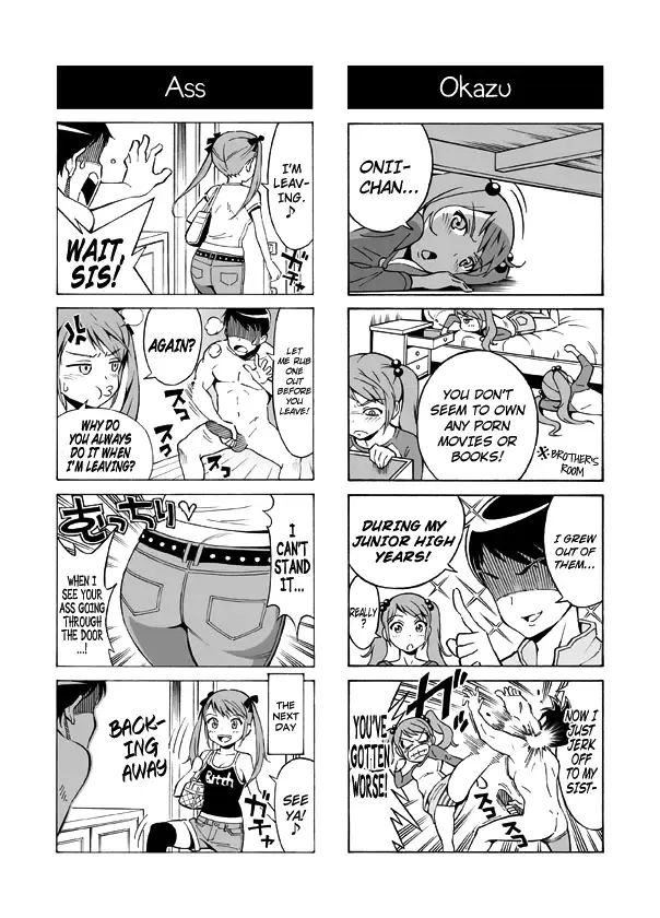 [Aka P] Hentai Aniki no Saitei Manga "Oni -> Imo" | Terrible Manga of my Perverted Brother Fhentai.net - Page 5