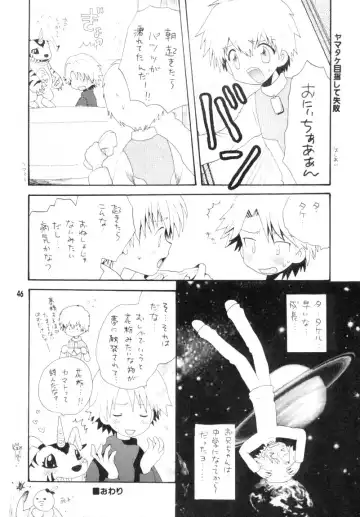 [Hoshiai Hilo - Pon Takahanada] Bokura no Jogress World Fhentai - Page 46