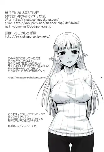 [Ono Misao] Seirei No Zokusyou Fhentai - Page 35