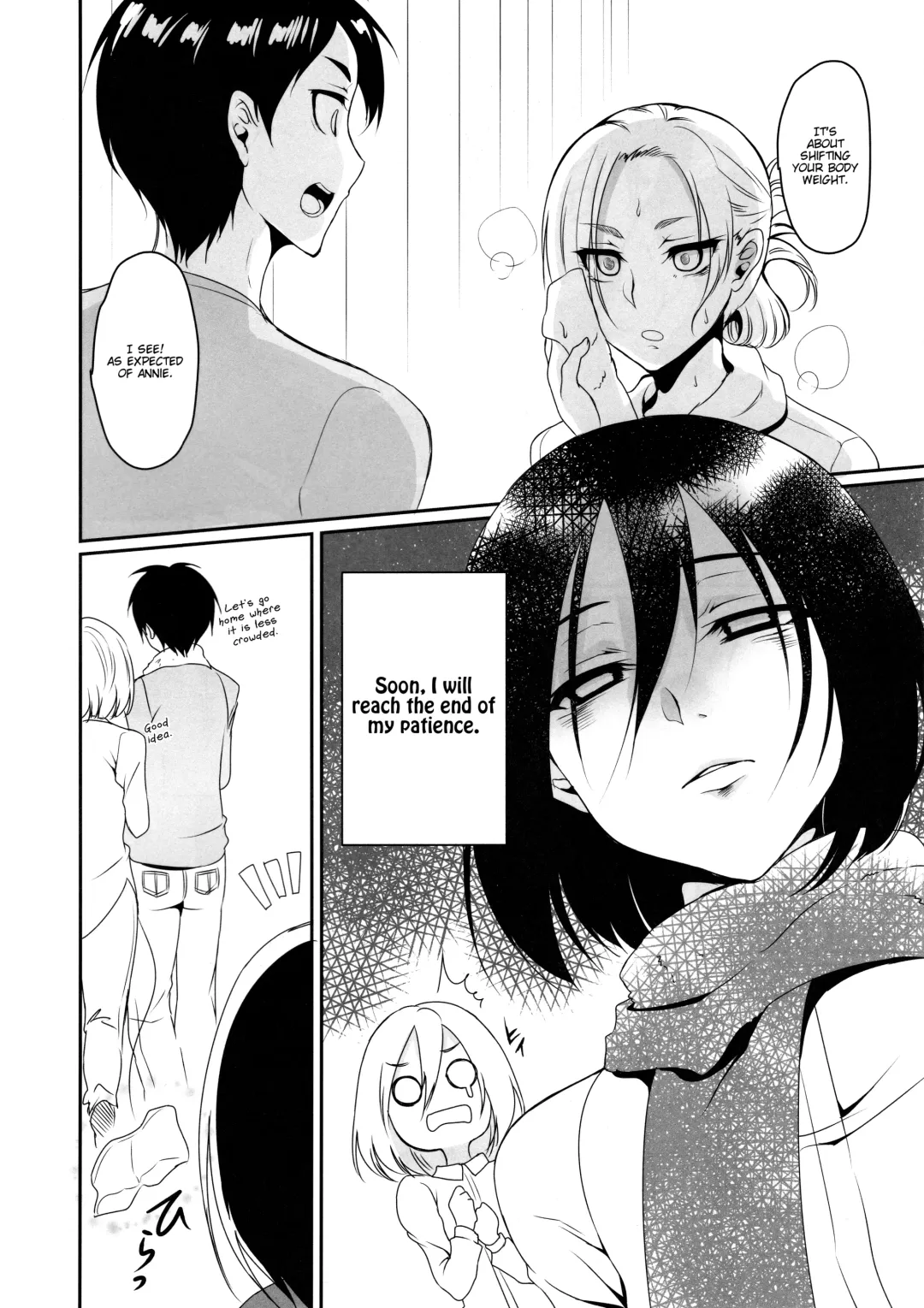 [Pochi.] Eren ga Mikasa ni Osowareru Hon Fhentai.net - Page 6