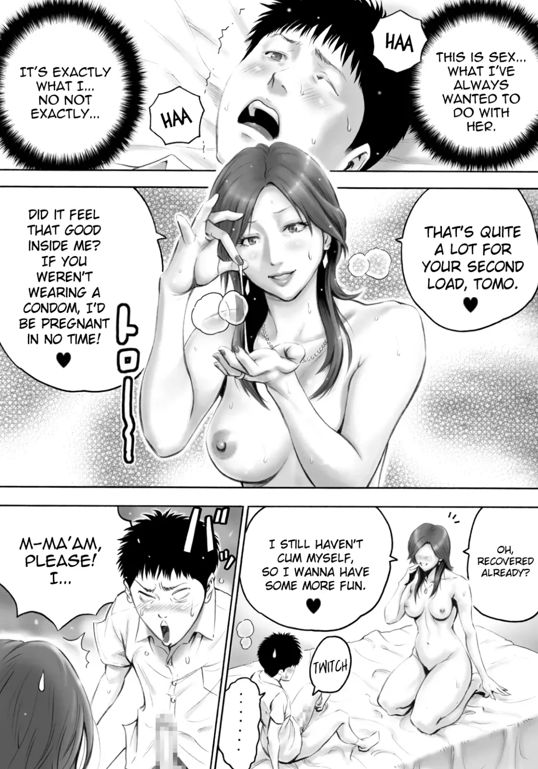 [Daigo] Akogare no Kinjo no Oba-san ni Nengan no Tanetsuke | The Lady Down the Street Asked Me to Impregnate Her Fhentai - Page 26
