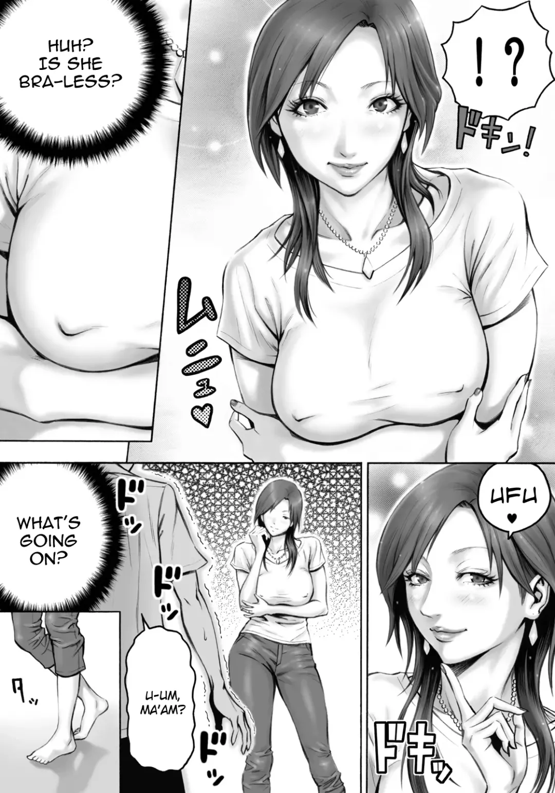 [Daigo] Akogare no Kinjo no Oba-san ni Nengan no Tanetsuke | The Lady Down the Street Asked Me to Impregnate Her Fhentai - Page 8