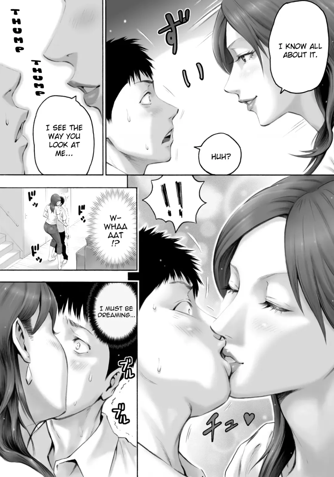 [Daigo] Akogare no Kinjo no Oba-san ni Nengan no Tanetsuke | The Lady Down the Street Asked Me to Impregnate Her Fhentai - Page 9