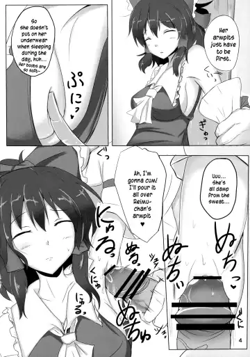 [Poshi] The Record of Reimu-san's Secret Photo-Shoot Fhentai - Page 4