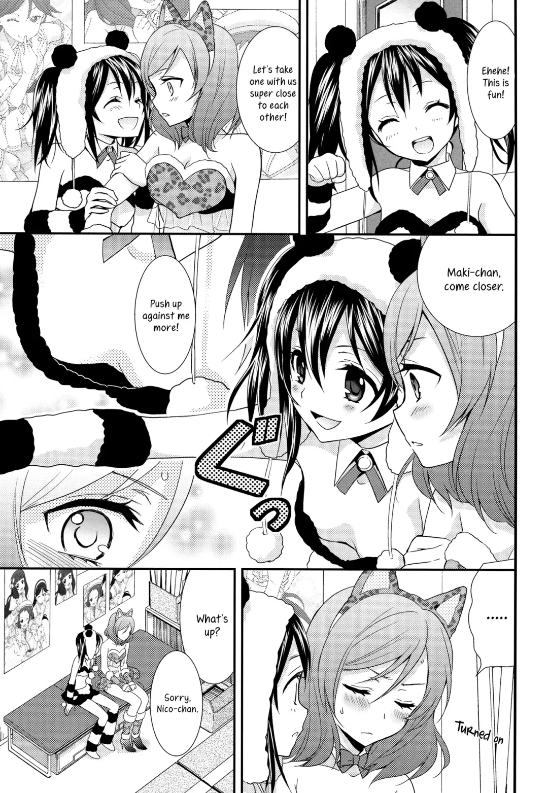 [Ooshima Tomo - Ooshima Towa] NicoMaki! HUG! Fhentai.net - Page 12