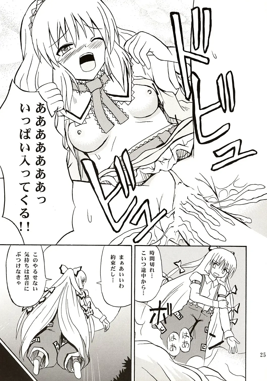 [Takaku Toshihiko] Touhou Youjo Ranbu Fhentai - Page 24