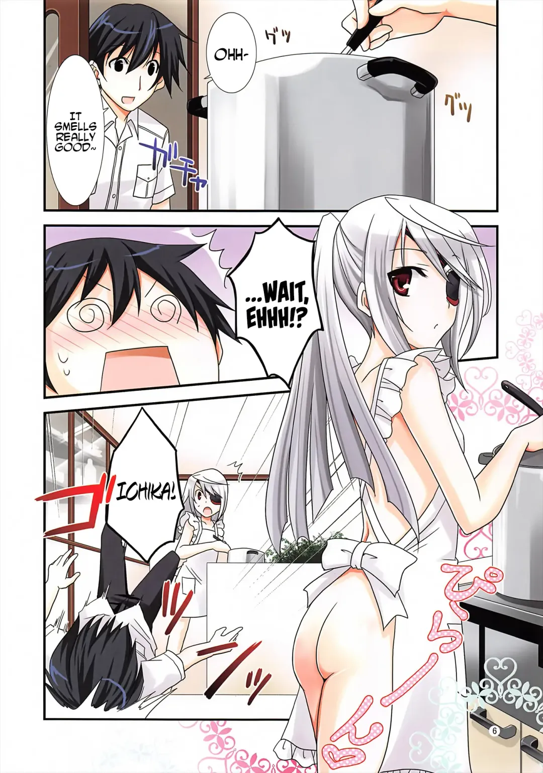 [Yamabuki Mook] Laura Taichou to Dekiru kana? | Can I Do It With Commander Laura? Fhentai - Page 6