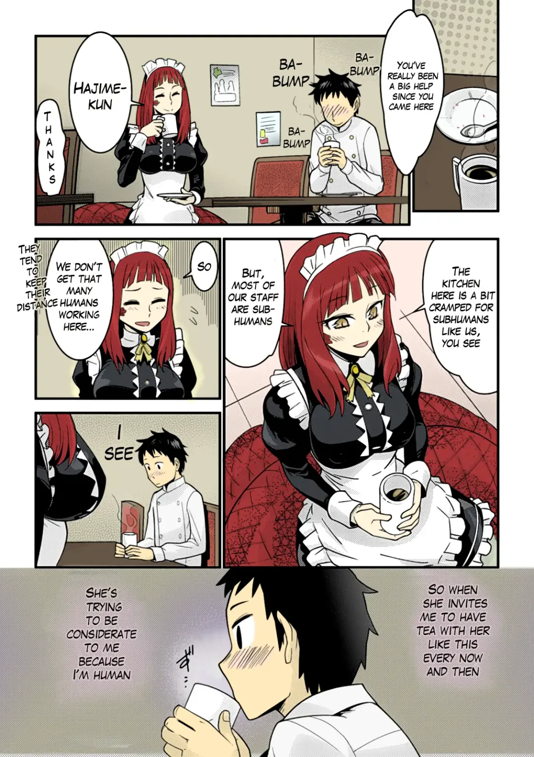 [Kuroshiki] Mon Cafe yori Ai o Komete | With Love, the Monster Cafe (decensored) Fhentai - Page 20