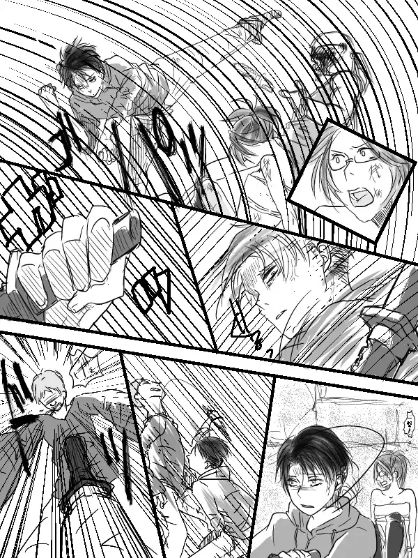 [Ane] Levi x Hanji ♀ Deep Anger ^ ω ^ / ★ Only / Lieutenant both unrequited love Fhentai - Page 5
