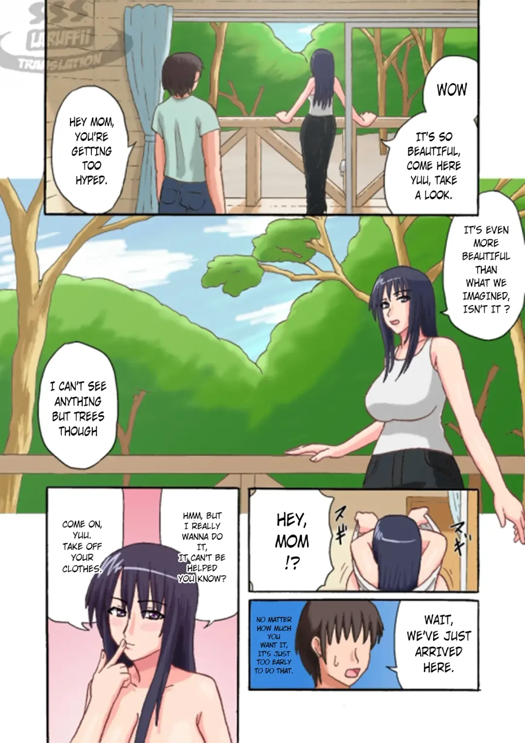 [Izayoi No Kiki] Haha to Vacances | Holiday with Mom Fhentai.net - Page 2