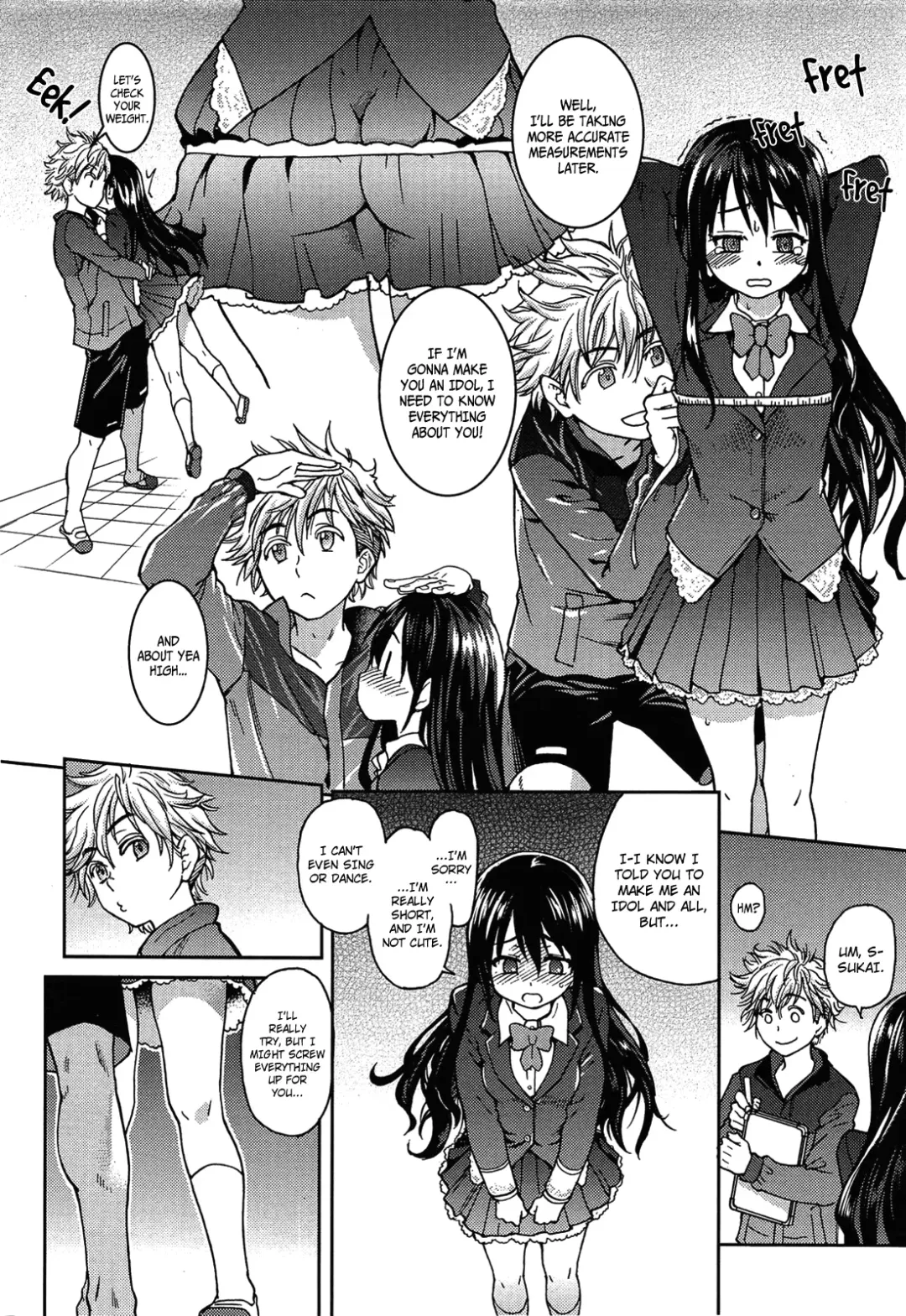 [Shiwasu No Okina] Aibuka! (Kari) Idol Bukatsudou Ch. 1-2 Fhentai - Page 17