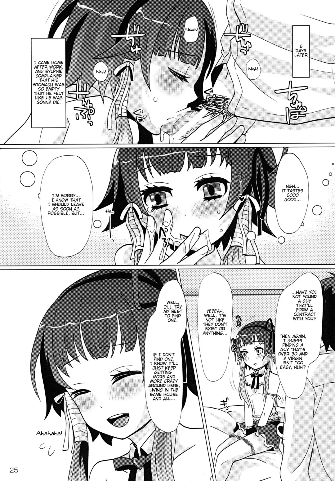 [Sakai Ringo] Aruhi Onaka o Sukaseta Shounen Yousei Sylphie o Hirottara Fhentai - Page 24