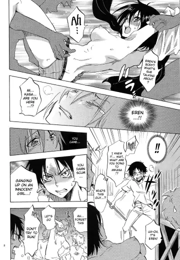 [Yu-ri] Eren to Kozukuri Jissen! |  Baby-Making Practice with Eren Fhentai - Page 7