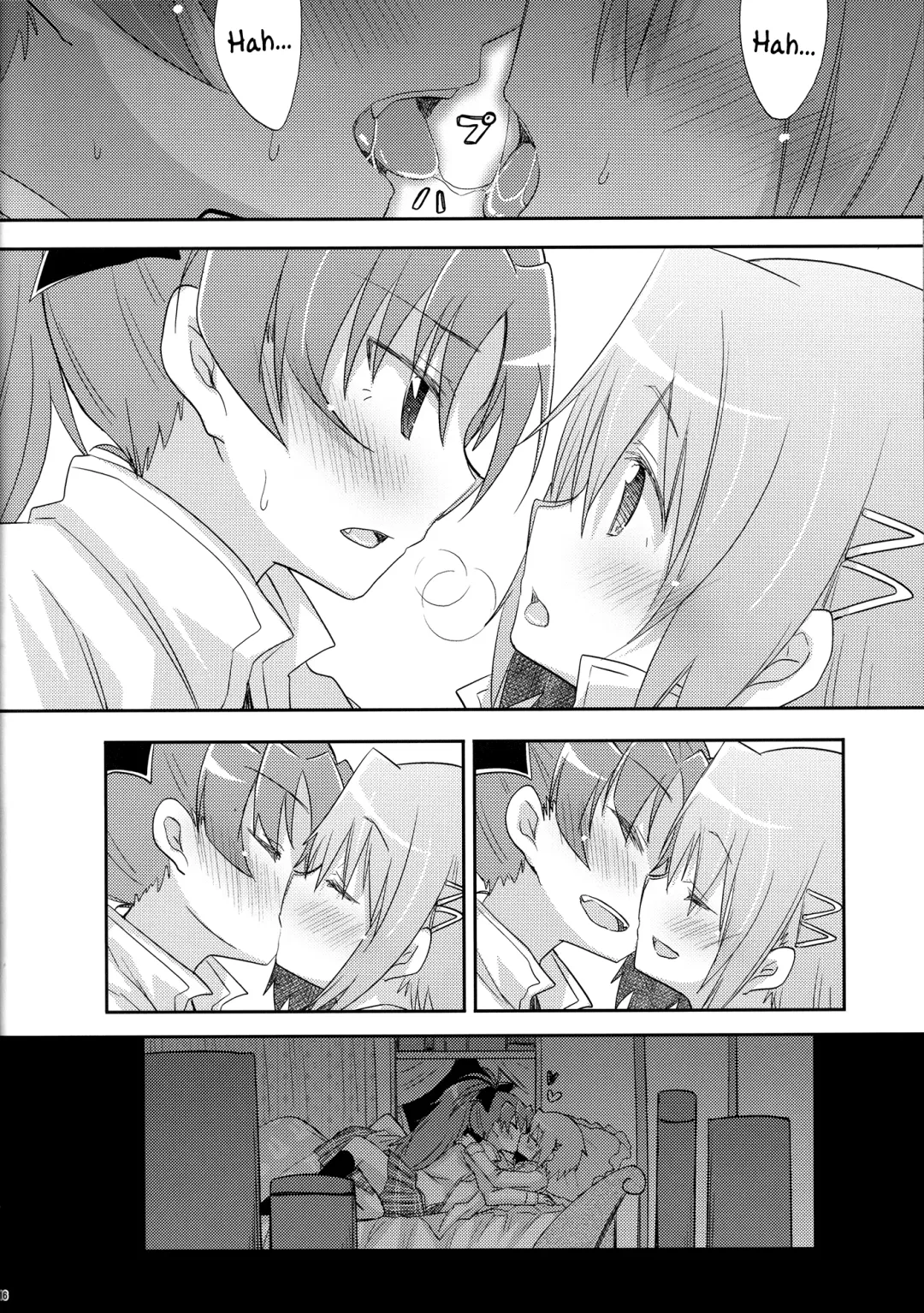 [Pikachi] Sayaka-chan to Kyouko-chan ga Tada H suru Hon. | A Book Where Sayaka-chan and Kyouko-chan Just Have Sex. Fhentai - Page 16