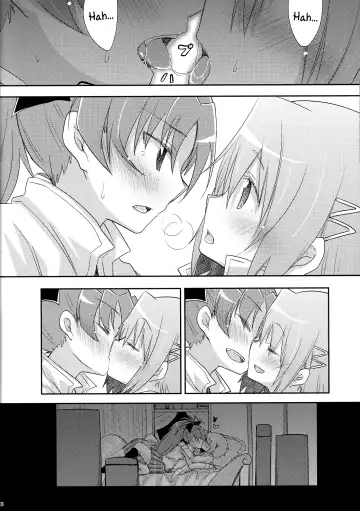 [Pikachi] Sayaka-chan to Kyouko-chan ga Tada H suru Hon. | A Book Where Sayaka-chan and Kyouko-chan Just Have Sex. Fhentai - Page 16