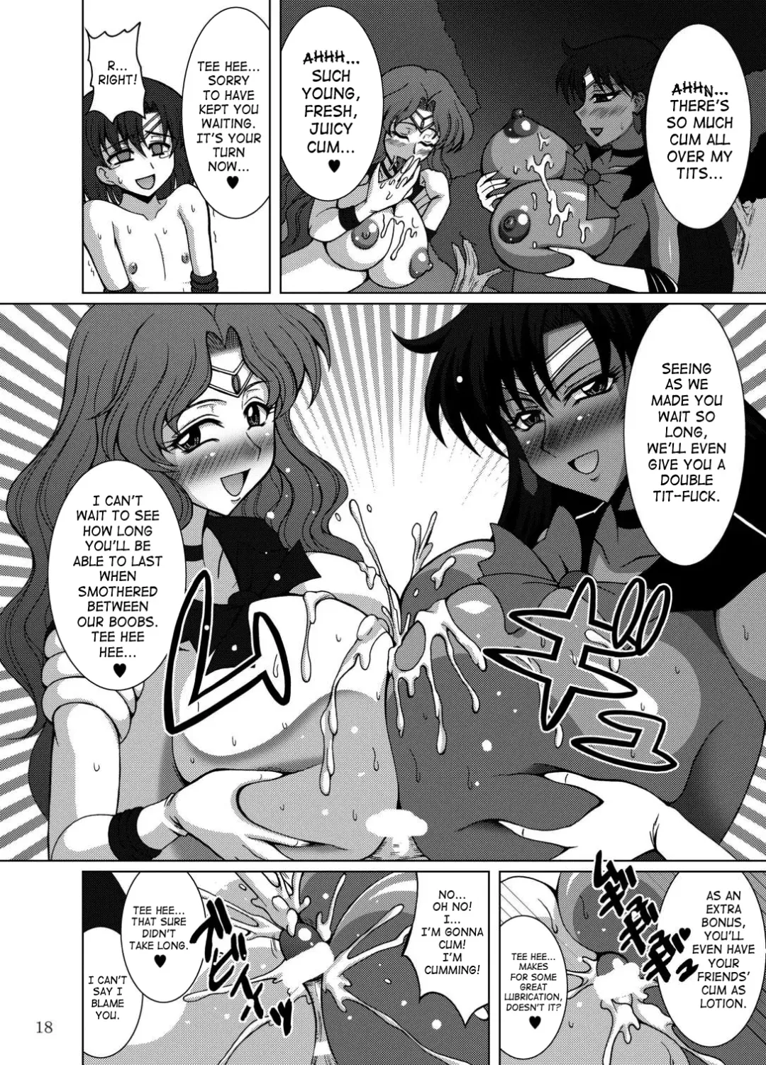 [Uranoa] Sailor Fuku Josou Shounen Senshi vs Gaibu Taiyoukei San Senshi Fhentai.net - Page 17