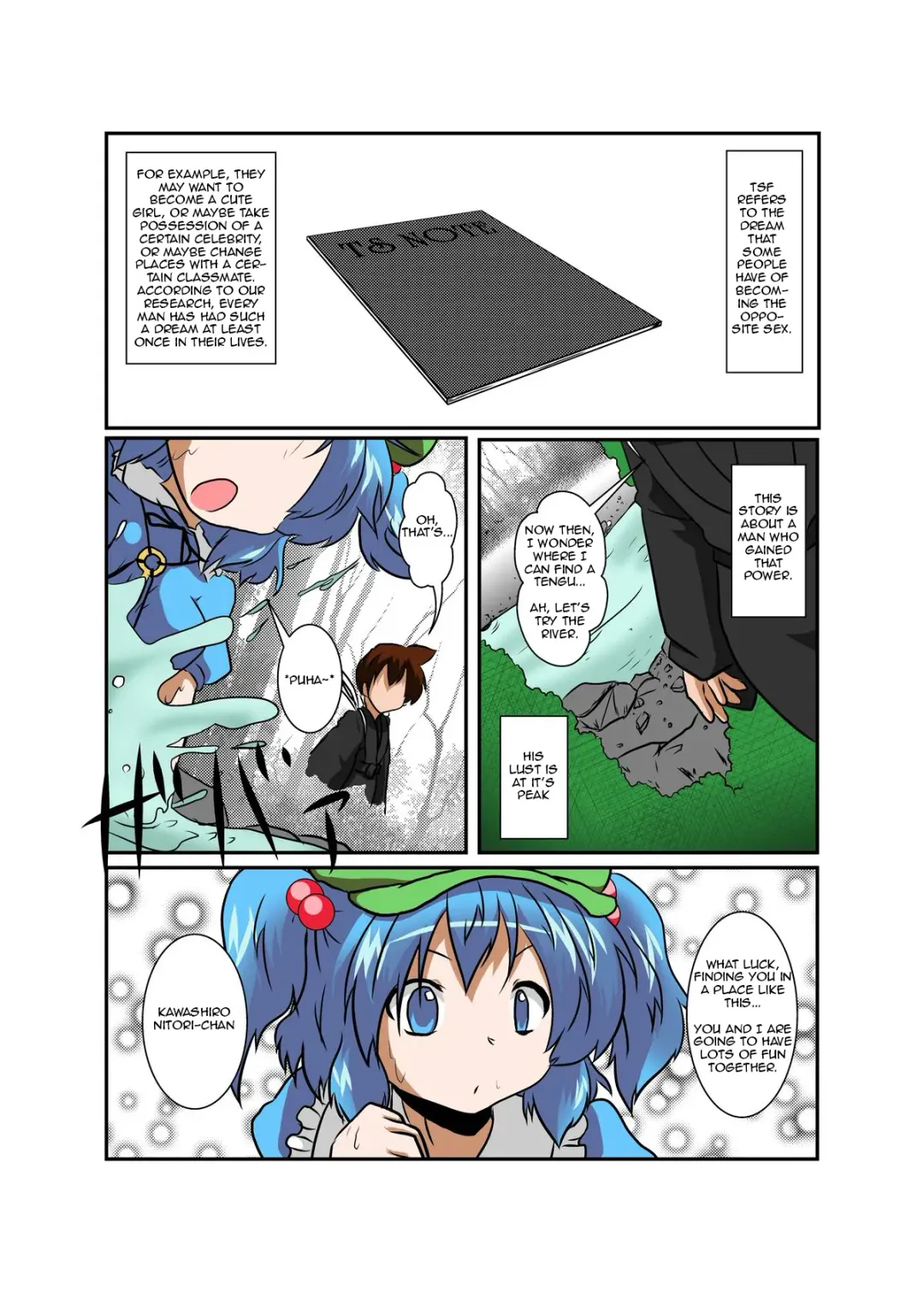 [Mikaduki Neko] Touhou TS monogatari ~ Nitori-hen ~ Fhentai.net - Page 4