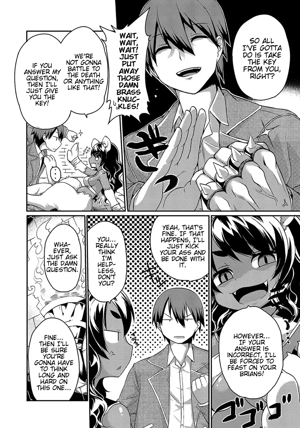 [Kishibe] Sphinx-chan no Ultra Quiz | Sphinx-chan's Ultra Quiz Fhentai - Page 4