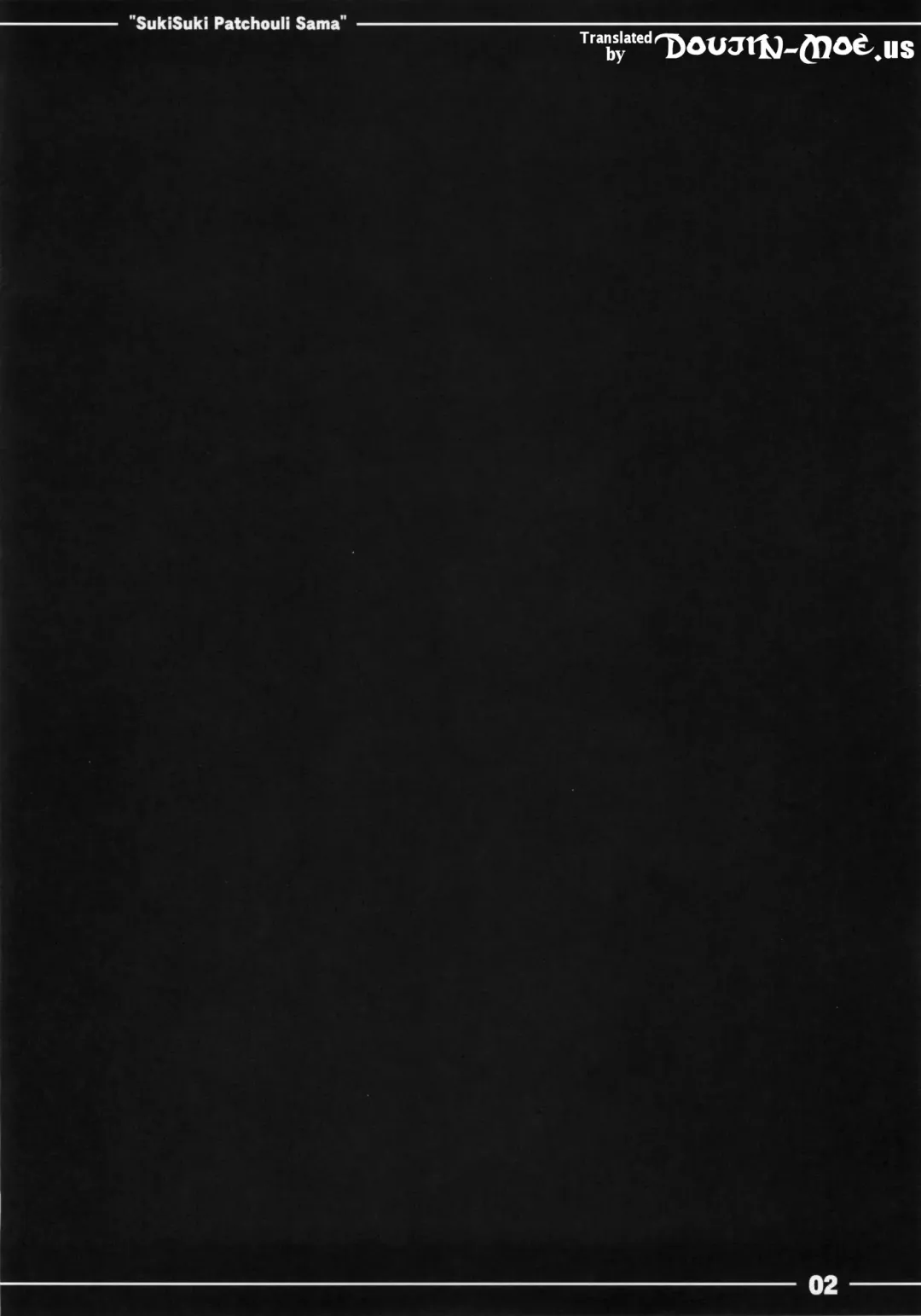 [Itou Life] Suki Suki! Patchouli-sama | I Really Like You! Patchouli-sama Fhentai - Page 2