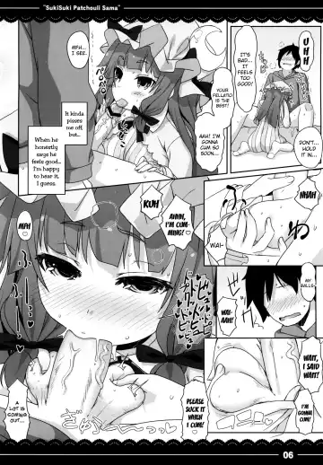 [Itou Life] Suki Suki! Patchouli-sama | I Really Like You! Patchouli-sama Fhentai - Page 7