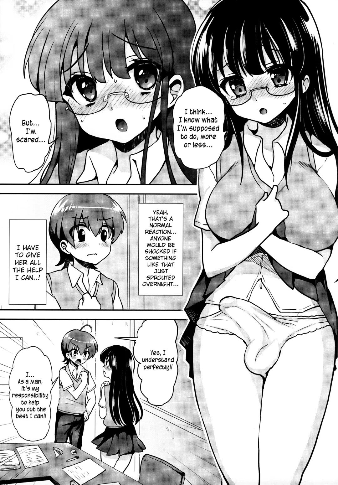 [Piririnegi] Akogareno Senpai ni ××× ga Haete Boku no Oshiriga Yabai | The Senior I Love Grew a ×××, So My Ass Is At Risk. Fhentai - Page 6